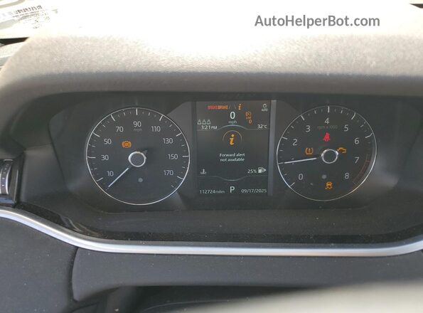 SALZJ2FX3LH011111 2020 LAND ROVER RANGE Белый Вид щитка приборов
