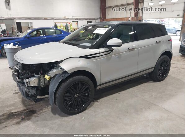 SALZJ2FX5LH081483 2020 LAND ROVER RANGE ROVER EVOQUE Gray Передня ліва чверть