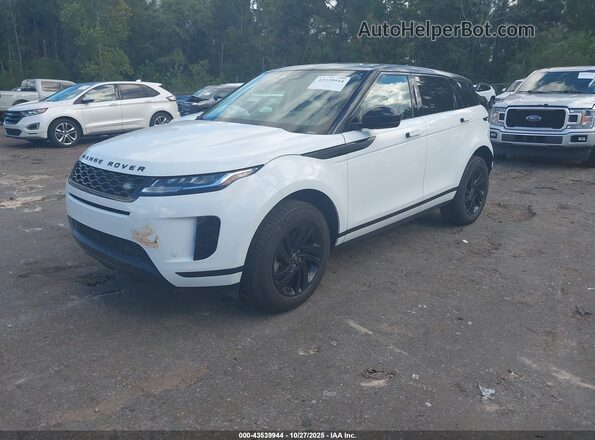 SALZJ2FX5PH199569 2023 LAND ROVER RANGE ROVER EVOQUE White წინა მარცხენა ხედი სამი მეოთხედიდან
