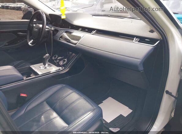 SALZJ2FX7LH060411 2020 LAND ROVER RANGE ROVER EVOQUE White Вид салону спереду