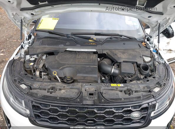 SALZJ2FX7LH060411 2020 LAND ROVER RANGE ROVER EVOQUE White Вид ззаду