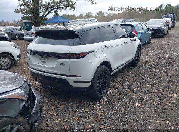 SALZJ2FX7LH060411 2020 LAND ROVER RANGE ROVER EVOQUE White Задня права чверть