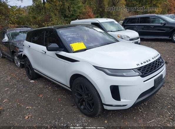 SALZJ2FX7LH060411 2020 LAND ROVER RANGE ROVER EVOQUE White Вид задньої частини салону