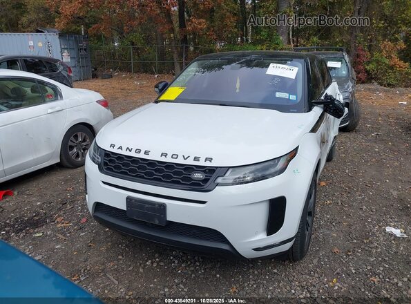 SALZJ2FX7LH060411 2020 LAND ROVER RANGE ROVER EVOQUE White Вид щитка приладів