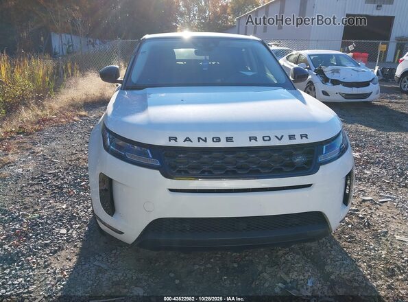 SALZJ2FX7LH081159 2020 LAND ROVER RANGE ROVER EVOQUE White Vista del cuadro de instrumentos