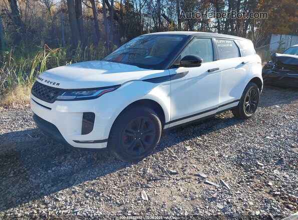 SALZJ2FX7LH081159 2020 LAND ROVER RANGE ROVER EVOQUE White Vista tres cuartos delantera izquierda