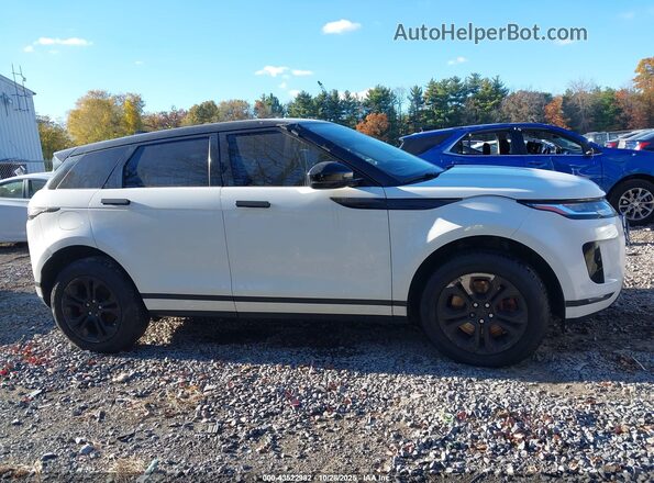 SALZJ2FX7LH081159 2020 LAND ROVER RANGE ROVER EVOQUE White Vista interior trasera