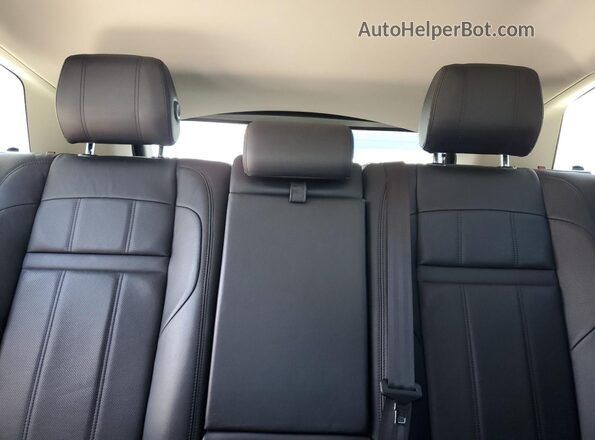 SALZJ2FX8LH080277 2020 LAND ROVER RANGE Black Вид задніх сидінь