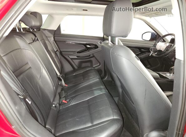 SALZJ2FX9LH071877 2020 LAND ROVER RANGE Red Vista interior trasera