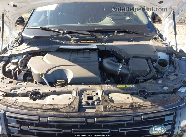 SALZL2FX8RH240192 2024 LAND ROVER RANGE ROVER EVOQUE White Вид ззаду