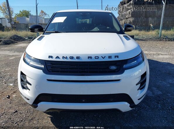 SALZL2FX8RH240192 2024 LAND ROVER RANGE ROVER EVOQUE White Вид щитка приладів