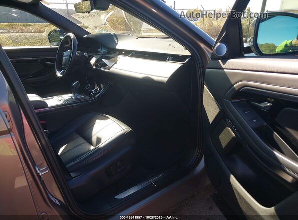 SALZM2GX0LH050079 2020 LAND ROVER RANGE ROVER EVOQUE Brown Vista interior delantera