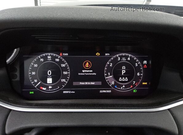 SALZP2FX3LH078175 2020 LAND ROVER RANGE Black 