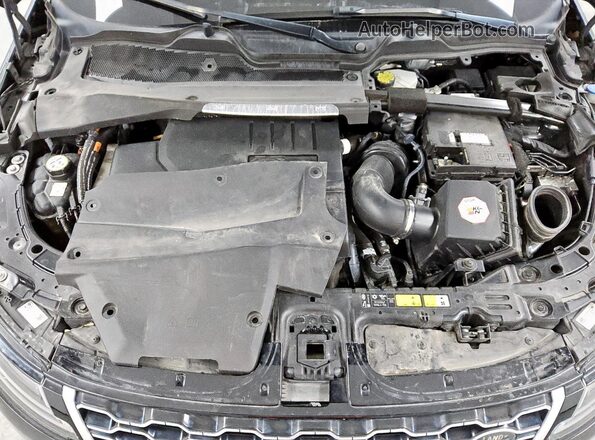SALZP2FX3LH078175 2020 LAND ROVER RANGE Black Vista del compartimento del motor