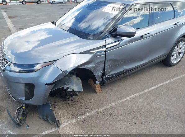 SALZP2FX7MH137990 2021 LAND ROVER RANGE ROVER EVOQUE Серый Вид спереди