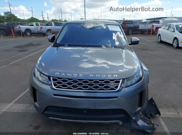 SALZP2FX7MH137990 2021 LAND ROVER RANGE ROVER EVOQUE Серый Вид щитка приборов