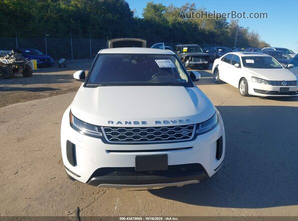 SALZP2FX9LH083123 2020 LAND ROVER RANGE ROVER EVOQUE White Вид щитка приладів