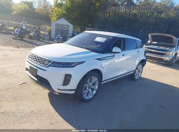 SALZP2FX9LH083123 2020 LAND ROVER RANGE ROVER EVOQUE White Передня ліва чверть