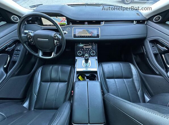 SALZP2FXXLH019723 2020 LAND ROVER RANGE Black Vista de los asientos traseros