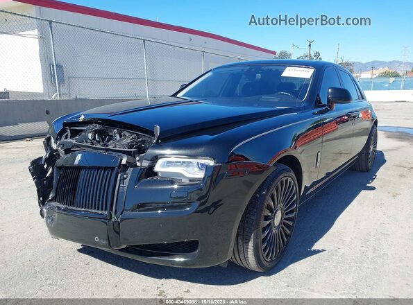 SCA664S53GUX53668 2016 ROLLS-ROYCE GHOST Черный Передняя левая четверть