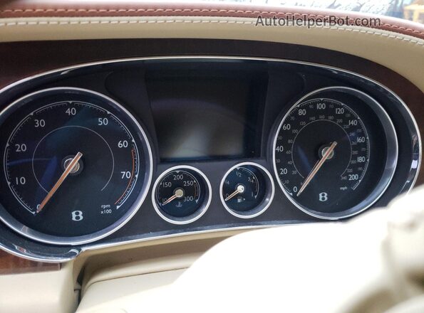 SCBEC9ZA8HC060974 2017 BENTLEY OTHER Tan Вид щитка приладів