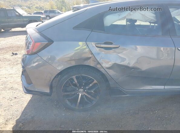 SHHFK7H42LU414583 2020 HONDA CIVIC Gray Դիմացի տեսք