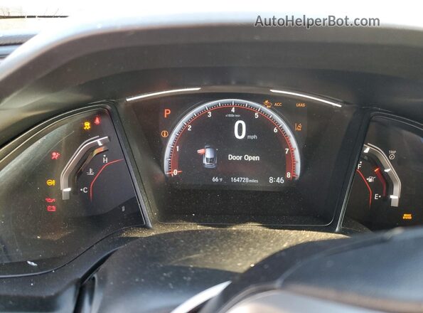 SHHFK7H44LU224509 2020 HONDA CIVIC Silver Вид щитка приладів
