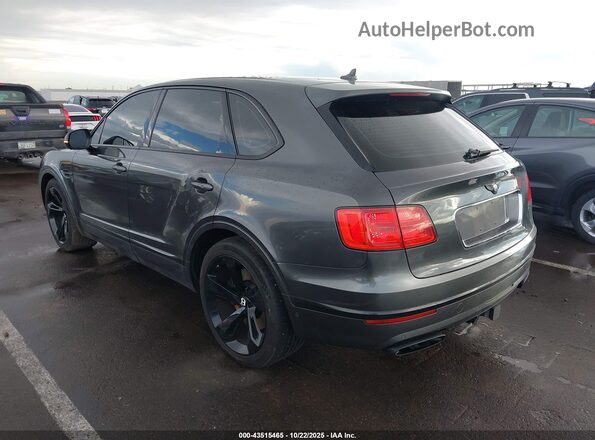 SJAAC2ZV1JC022760 2018 BENTLEY BENTAYGA Gray Rear left