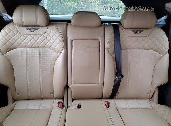 SJAAC2ZV6HC014356 2017 BENTLEY BENTAYGA Gray Вид задніх сидінь