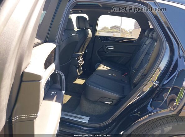 SJAAM2ZV1KC025074 2019 BENTLEY BENTAYGA Black Widok naklejki z numerem VIN