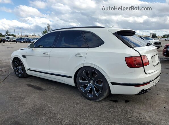 SJAAM2ZV9LC029665 2020 BENTLEY BENTAYGA Белый Задняя левая четверть