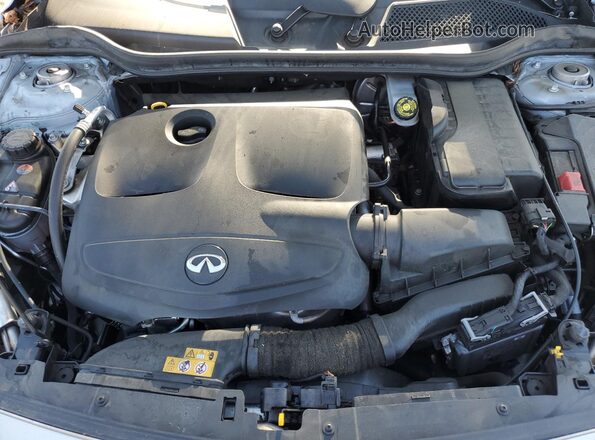 SJKCH5CP2KA009448 2019 INFINITI QX30 Silver Սալոնի հետևի տեսք