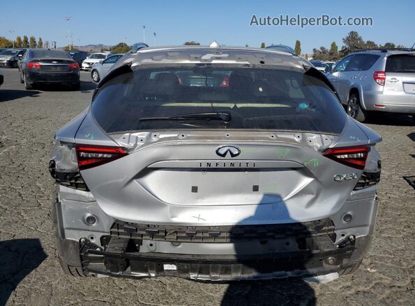 SJKCH5CP2KA009448 2019 INFINITI QX30 Silver Հետևի տեսք