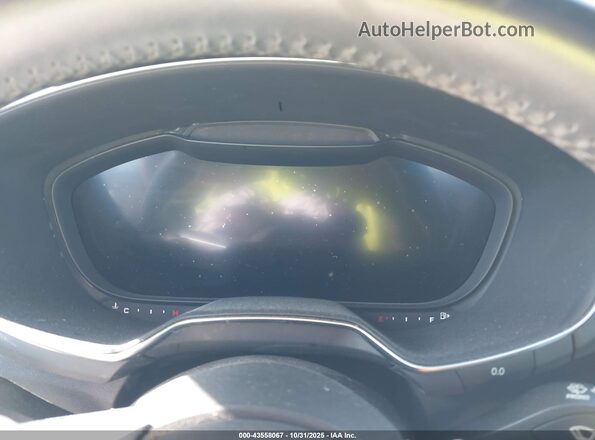 TRUAEAFV8K1003486 2019 AUDI TT Blue Rear seats view