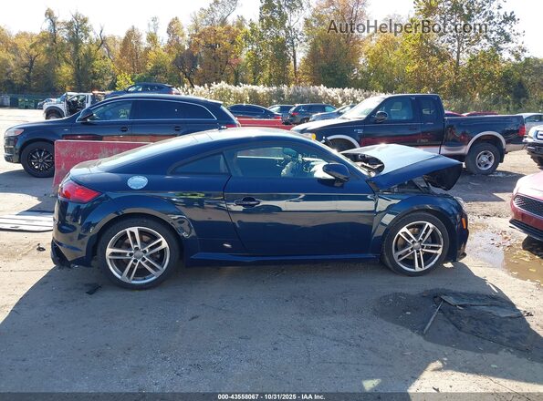 TRUAEAFV8K1003486 2019 AUDI TT Blue Rear interior view