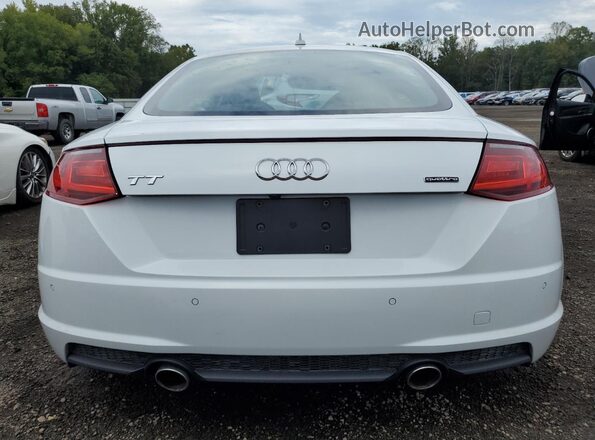 TRUAEAFV9M1002138 2021 AUDI TT White Widok z tyłu