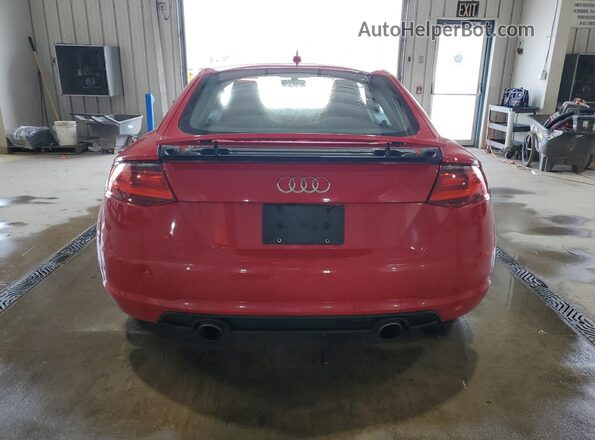 TRUC5AFV9G1003707 2016 AUDI TT Red Vista trasera