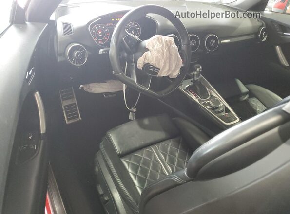 TRUC5AFV9G1003707 2016 AUDI TT Red Vista del salpicadero