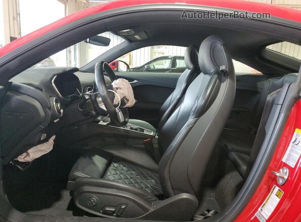 TRUC5AFV9G1003707 2016 AUDI TT Red Vista interior delantera