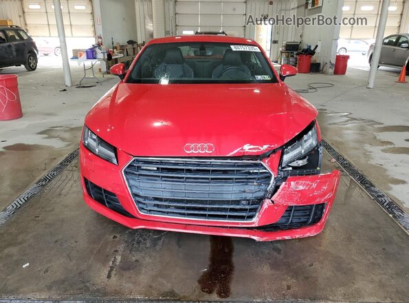 TRUC5AFV9G1003707 2016 AUDI TT Red Vista frontal