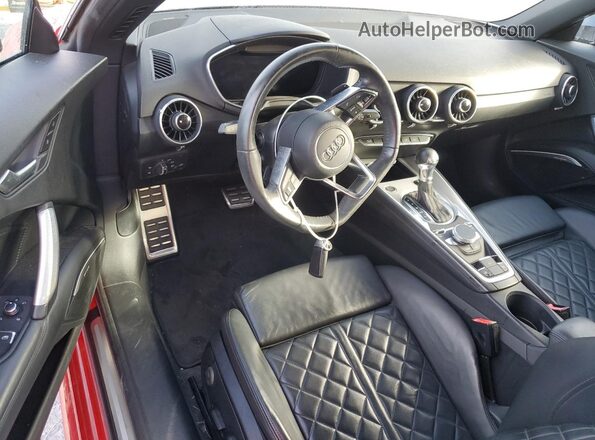 TRUT5CFV5G1023027 2016 AUDI TT Red Առջևի վահանակի տեսք