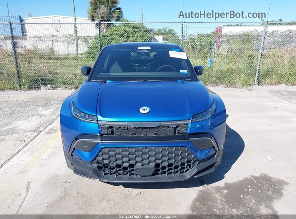 VCF1UBU24PG008653 2023 FISKER OCEAN Blue Widok zestawu wskaźników