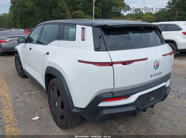 VCF1ZBU20PG005119 2023 FISKER OCEAN White უკანა მარცხენა