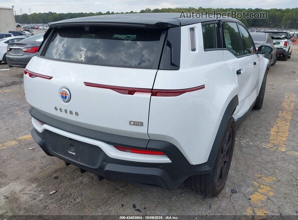 VCF1ZBU20PG005119 2023 FISKER OCEAN White უკანა მარჯვენა
