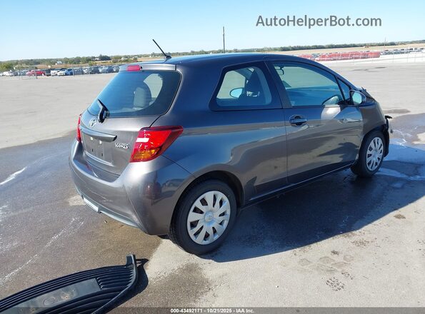 VNKJTUD30GA061304 2016 TOYOTA YARIS Серый Задняя правая четверть