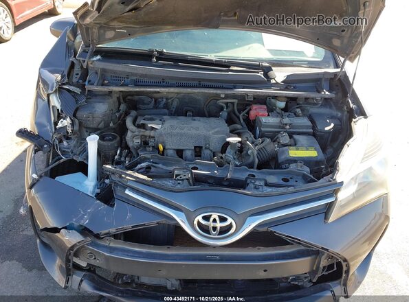 VNKJTUD30GA061304 2016 TOYOTA YARIS Серый Вид сзади