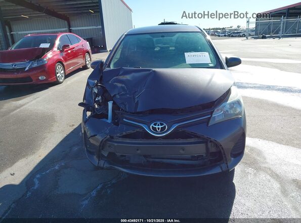 VNKJTUD30GA061304 2016 TOYOTA YARIS Серый Вид задней части салона