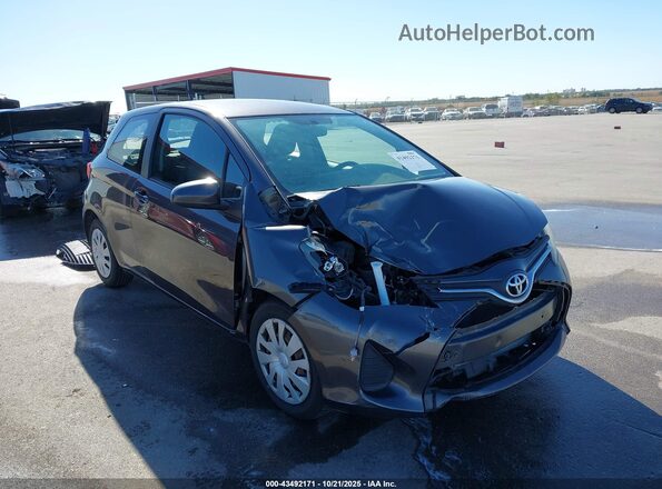 VNKJTUD30GA061304 2016 TOYOTA YARIS Серый Вид спереди