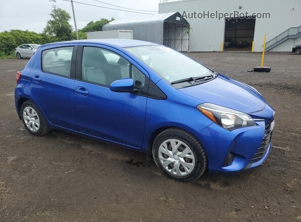 VNKKTUD36JA100294 2018 TOYOTA YARIS Синий 