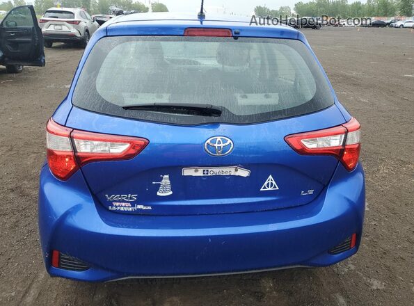 VNKKTUD36JA100294 2018 TOYOTA YARIS Синий 